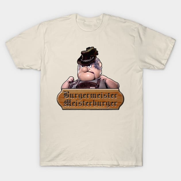 Burgermeister Meisterburger T-Shirt by Pop Fan Shop